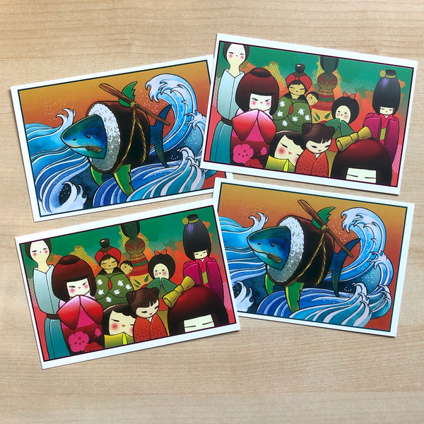 Japantown Postcard 8-Pack