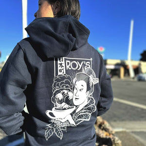Roy's Great Wave Pullover Hoodie